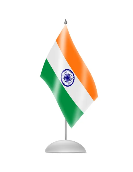 Den indiska flaggan — Stockfoto