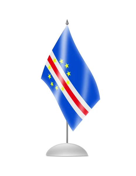 Kap Verdes flagga — Stockfoto