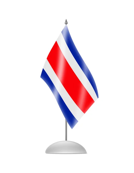 The Costa Rica flag — Stock Photo, Image