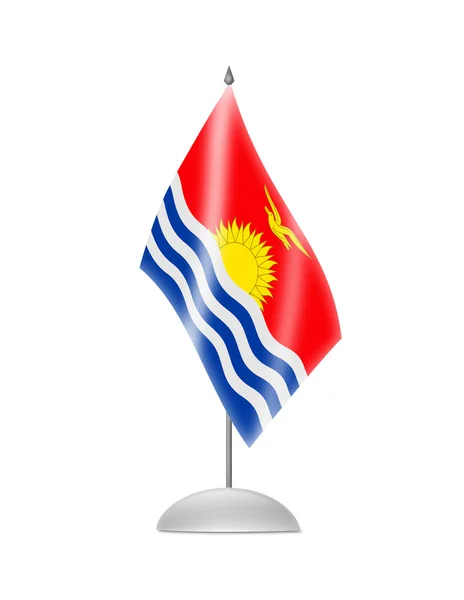 The Kiribati flag — Stock Photo, Image