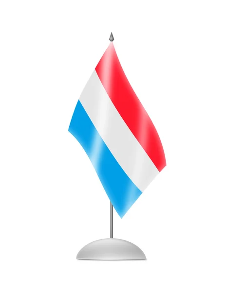 The Luxembourg flag — Stock Photo, Image