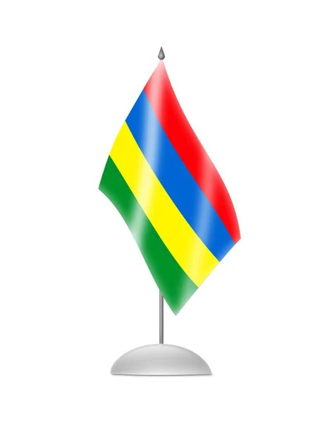 The Mauritius flag — Stock Photo, Image
