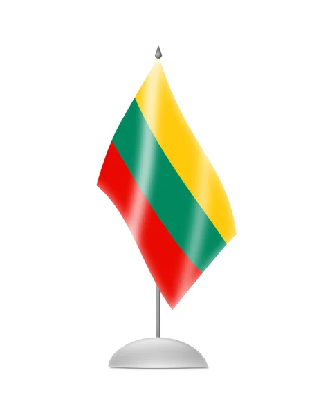 The Lithuanian flag — Stock Photo, Image