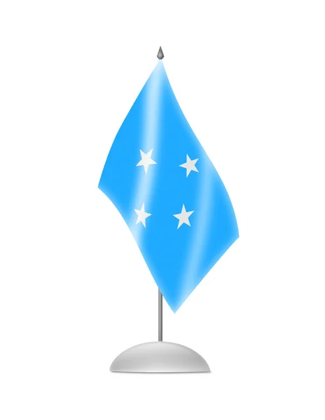 La bandera de Micronesia — Foto de Stock