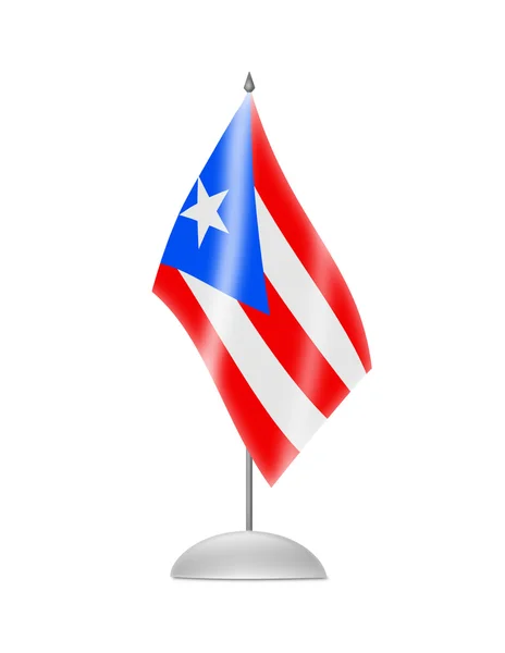 Flaggan puerto rico — Stockfoto