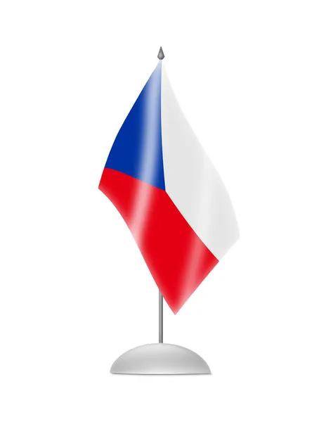 捷克国旗 — 图库照片