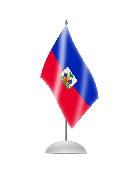 De vlag van Haïti — Stockfoto