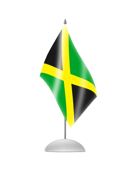 Bandeira da Jamaica — Fotografia de Stock