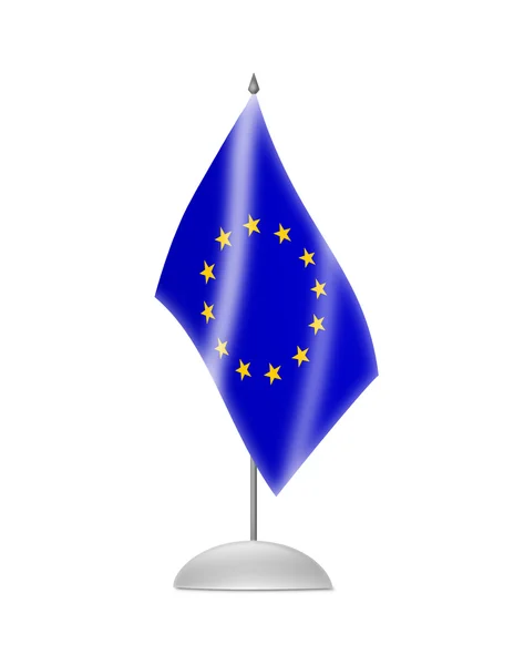 De vlag van de Europese Unie — Stockfoto