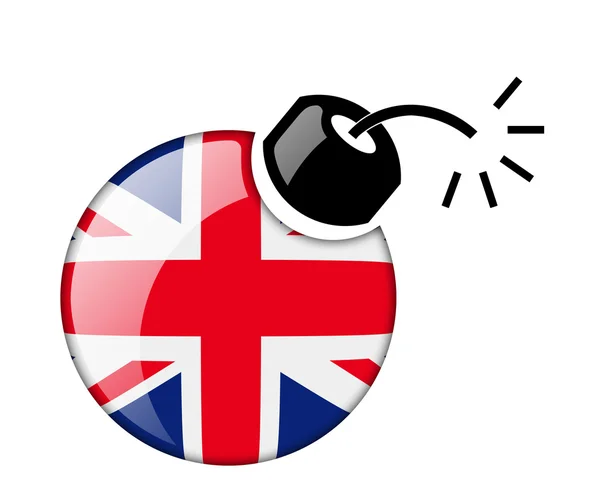 The British flag — Stock Photo, Image