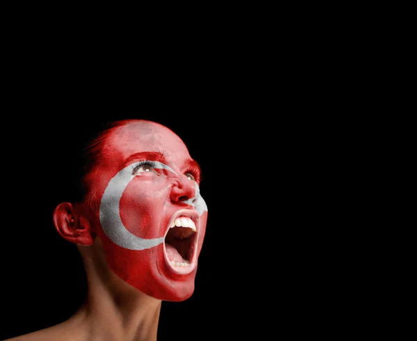 The Turkish flag — Stock Photo, Image