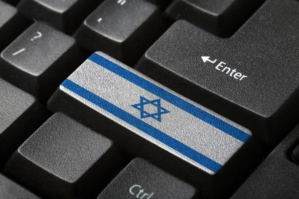 Le drapeau israélien — Photo