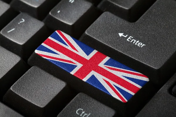 The British flag — Stock Photo, Image