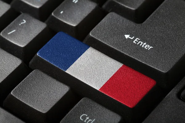 La bandera francesa —  Fotos de Stock