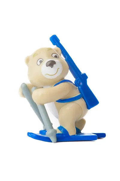 Souvenir Bear - symbol of Winter Olympic Games — Stock Photo, Image