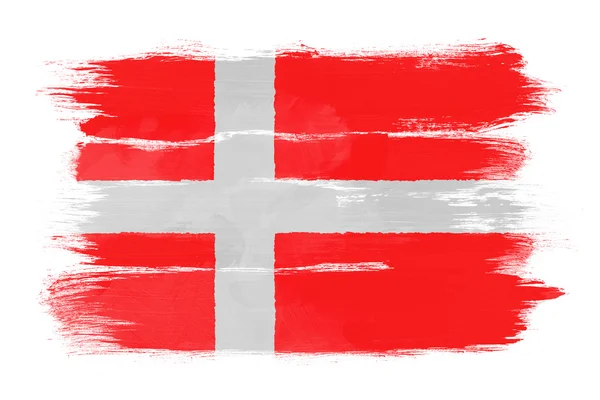 The Danish flag — Stock Photo, Image