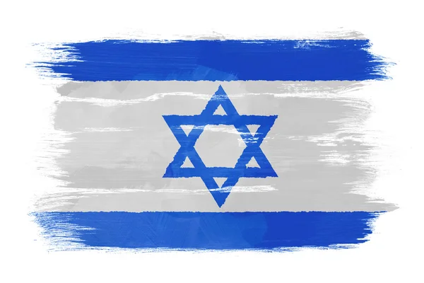 Die israelische Flagge — Stockfoto