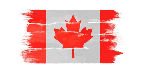 De Canadese vlag — Stockfoto