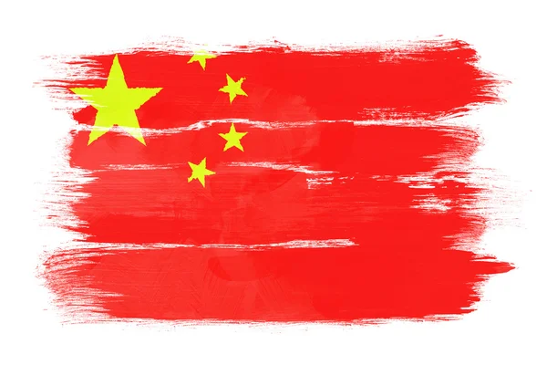 中国国旗 — 图库照片