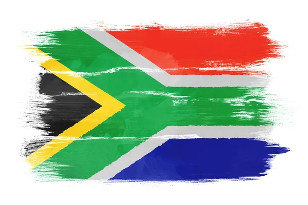 Flaga Republiki Południowej Afryki Obrazek Stockowy