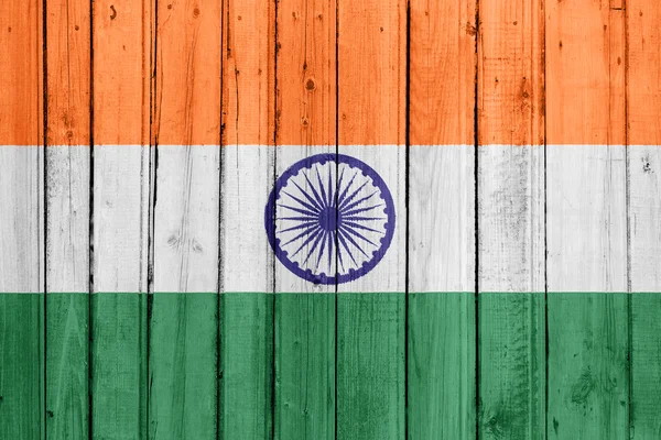 La bandiera indiana — Foto Stock