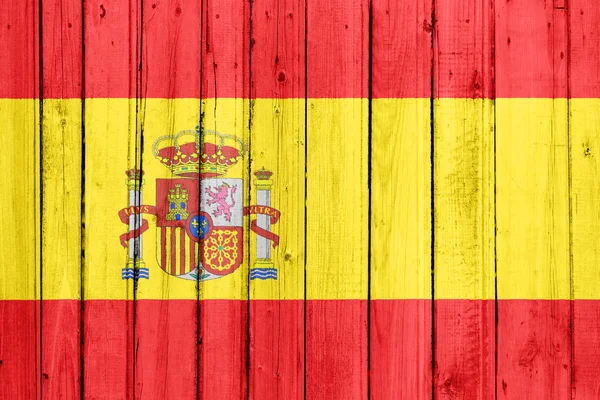 The Spanish flag — Stock Photo, Image