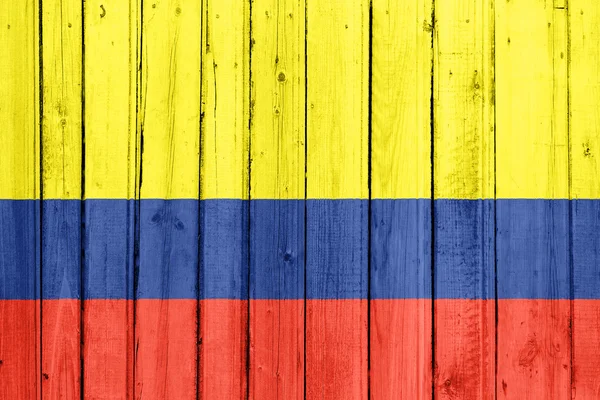 La bandiera colombiana — Foto Stock