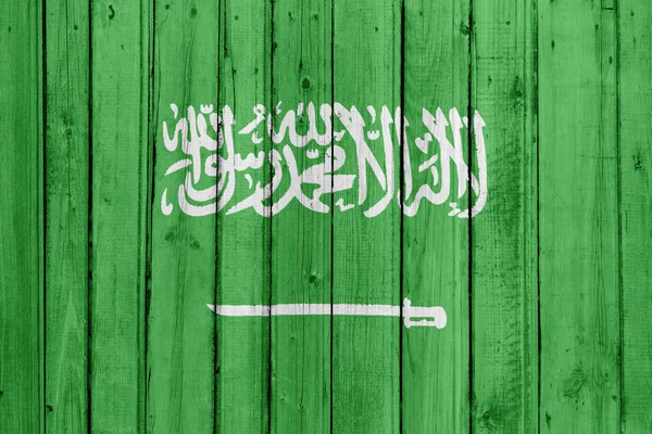 La bandiera dell'Arabia Saudita — Foto Stock