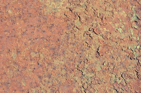 오래 된 녹슨 그린된 철 — 스톡 사진