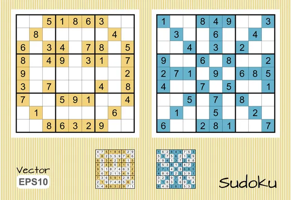 Sudoku — Stock Vector