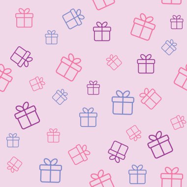 hediye kutuları ile desen