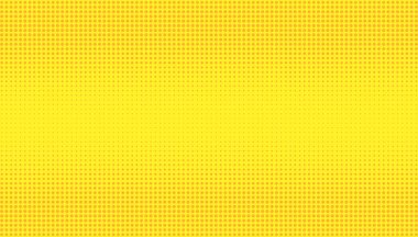 Sarı yarım tonlu noktalı gradyan soyut arkaplan. Vektör grunge dokusu, geometrik pop sanat deseni