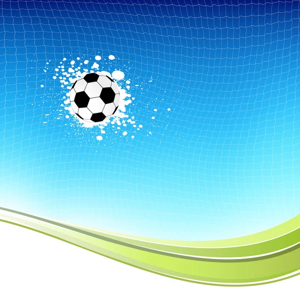 Balle de football — Image vectorielle