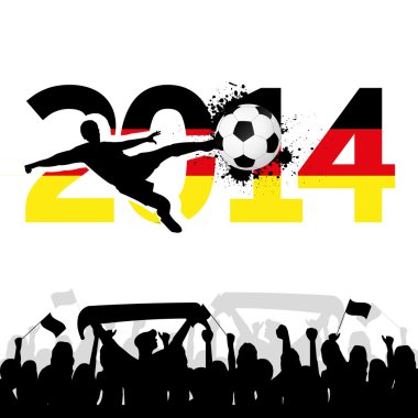 Futbol oyuncu 2014 Almanya