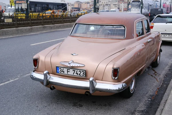 Istanbul Turkey February 2022 Rear View Vintage Good Condition Studebaker — Stock Photo, Image