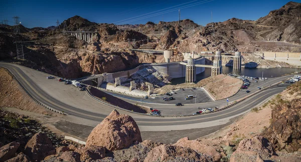 Hoover dam a most — Stock fotografie