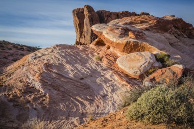 kaya oluşumları Valley of fire