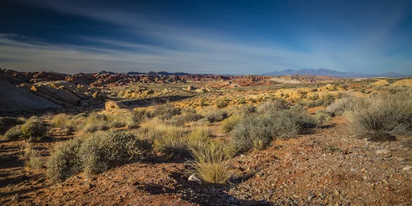 A sziklaalakzatok a Valley of Fire-ben — Stock Fotó