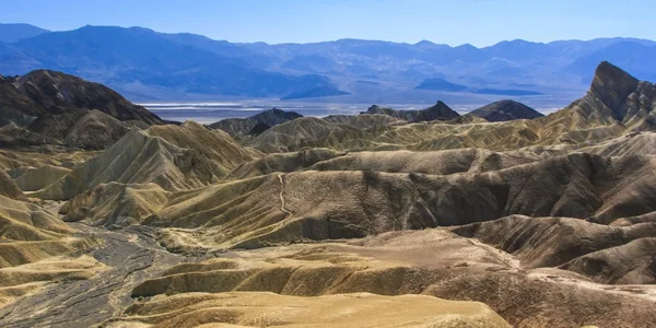 Zabriskie point in death valley — Stockfoto