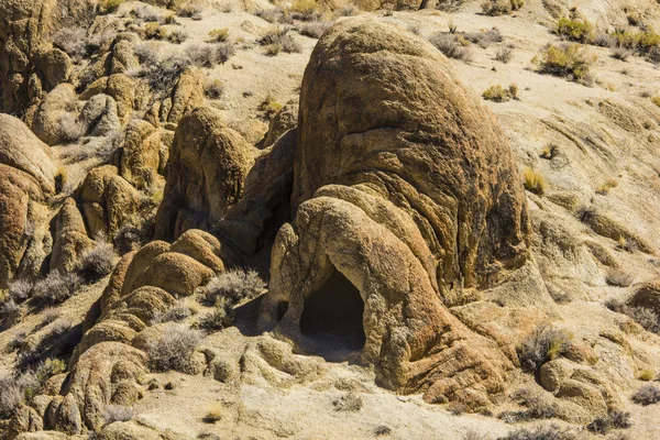 Robust landskap av alabama hills — Stockfoto