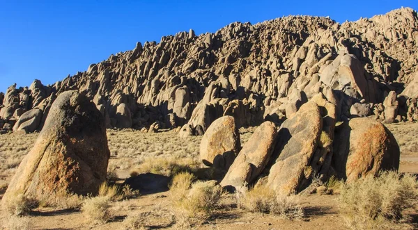 Landskab i Alabama Hills - Stock-foto