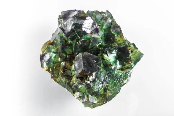 Pedra mineral fluorita — Fotografia de Stock