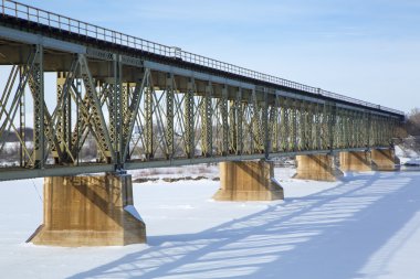 Kış tren Köprüsü
