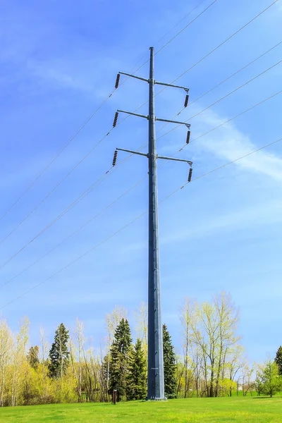 Power pole — Stockfoto