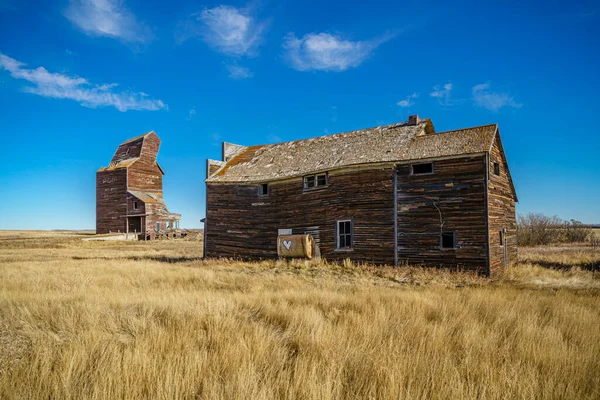 Prairie Ghost Town of Bents — Fotografia de Stock