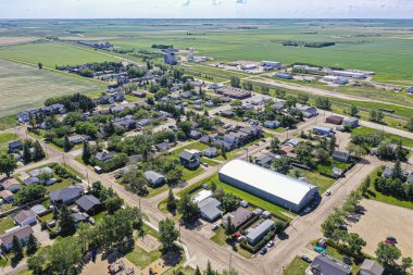 Aberdeen, Saskatchewan 'ın hava manzarası