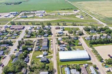 Aberdeen, Saskatchewan 'ın hava manzarası