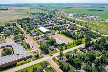 Aberdeen, Saskatchewan 'ın hava manzarası