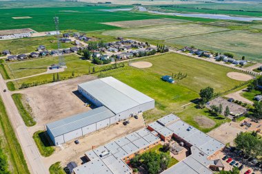 Aberdeen, Saskatchewan 'ın hava manzarası