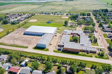 Aberdeen, Saskatchewan 'ın hava manzarası